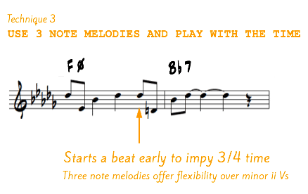 3 note melodies
